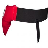 Copa protecora ligera de res, rojo