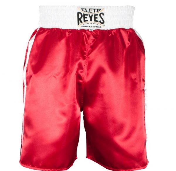 Pantalones cortos de boxeo rojos