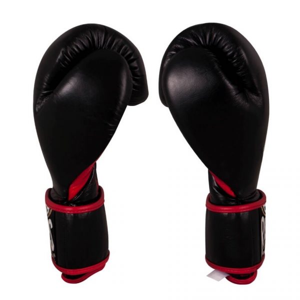 Guantes de entrenamiento de boxeo negros