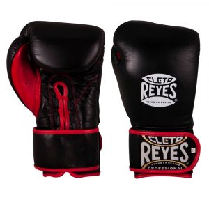 Guantes de entrenamiento de boxeo negros