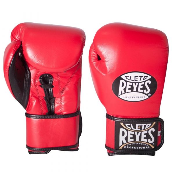 Guantes de entrenamiento de boxeo rojos