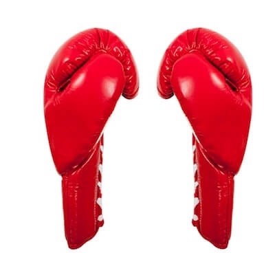 Guantoni Da Allenamento CLETO REYES In Pelle Con Pollice Fissato - Unisex