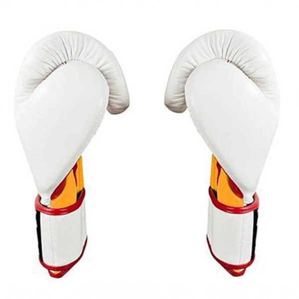 Guantes de entrenamiento 100% auténtica piel con velcro, edición España