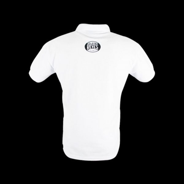 Camiseta tipo polo blanco